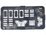 Detail 1010 kovový lept vozové třídy, směrovky, stěrače N