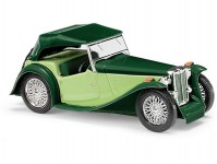 Busch 45917 MG Midget TC kabriolet zelený - doprodej