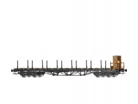 Brawa 50648 klanicový vůz SSlm (Ce 168) s brzdařskou budkou K.P.E.V.
