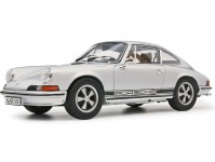 Schuco 450047000 Porsche 911S Coupé stříbrné 1:18