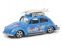 Schuco 452034400 VW Brouk SURFER modrý 1:64