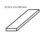 Albion Alltoys pb1m fosforbronzový pás 0,135 x 1 mm délka 305 mm 2 ks