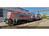 Rivarossi HR2900S dieselová lokomotiva Effishunter 1000 Mercitalia Rail DCC se zvukem