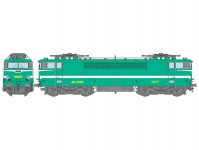 REE MB086 elektrická lokomotiva BB 9285 Oullins zelená Paris-SO SNCF