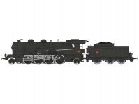REE MB158 parní lokomotiva 141 C 579 s tendrem 23.180 SNCF