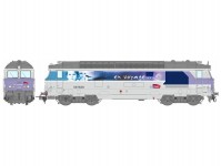 REE MB169 dieselová lokomotiva BB 67628 NEVERS EN VOYAGE