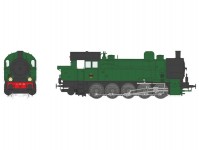REE MBE005 parní lokomotiva 5 AT 29 PLM DCC/AC se zvukem