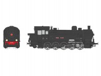REE MBE007 parní lokomotiva 5.505 NORTHDCC/AC se zvukem
