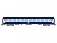 REE NW190 lůžkový vůz UIC B9c9x modrý / stříbrný SNCF