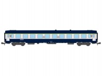 REE NW194 lůžkový vůz UIC B9c9x modrý / stříbrný SNCF