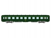 REE VB407 lůžkový vůz 2.třídy B9c9 zelený SNCF