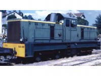 REE VM024 dieselová lokomotiva BB-402 Chemin de Fer de Provence