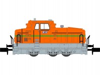 NME 123603 dieselová lokomotiva DHG 500 C Kali+Salz oranžová DCC
