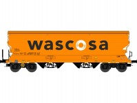 NME 509601 vůz na přepravu obilí Tagnpps oranžový WASCOSA #1