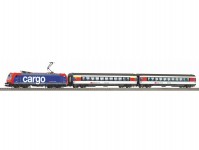 Piko 59107 digitální set PSCwlan osobního vlaku s lokomotivou Re 484  SBB EC