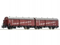 Roco 76557 set dvou nákladních vozů typu Glh Dresden