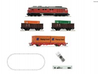 Roco 5110003 digitální set z21 start s dieselová lokomotiva řady 232 a nákladním vlakem DBAG