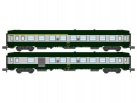 REE NW261 set osobních vozů UIC Y A4B5 a B5D SNCF