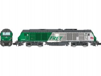 REE NW293 dieselová lokomotiva BB 75446 FRET
