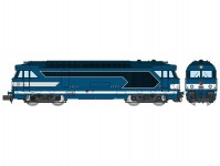 REE NW325 dieselová lokomotiva BB 67311 modrá STRASBOURG SNCF