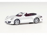 Herpa 038843-002 Porsche 911 Carrera 2 bílá metalíza