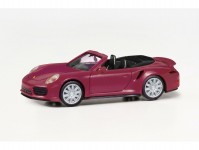 Herpa 038928-002 Porsche 911 Turbo rubínová metalíza