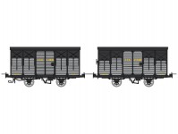 REE VM026 set zavřených vozů Kv 4638 a Kifv 4082 CFD
