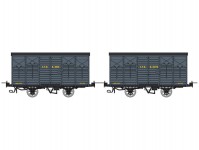 REE VM028 set zavřených vozů Kv 4102 a Kv 4072 CFD