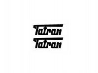 Obtisky Jiran h0104 obtisk loga TATRAN na rychlíkové vozy 2ks
