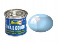 Revell 32752 barva Revell emailová - 32752: transparentní modrá (blue clear)