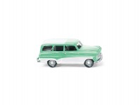 Wiking 85006 Opel Caravan 1956 zelený s bílou střechou