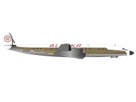 Herpa 573023 Lockheed L-1649A Alaska Airlines