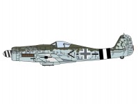 Herpa 81AC113S Focke Wulf 190D JG4 1945