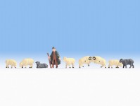 Noch 18210 pastýř a ovce