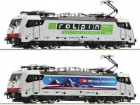Roco 7510035 elektrická lokomotiva 186 909-4 Nightpiercer SBB/RAlpin DCC se zvukem