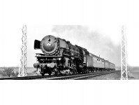 Brawa 50843 set vlaku Merkur s parní lokomotivou 01 115 DB BASIC+