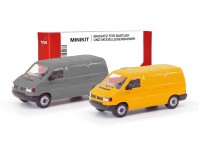 Herpa 012386-004 MiniKit VW T4 skříň šedý + žlutý