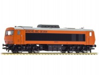 Liliput L132056 dieselová lokomotiva DE2500 202 003-0 červená 4-osá DB IV.epocha AC digitální