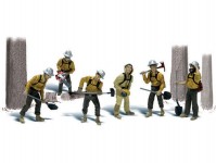 Woodland Scenics A1919 hasiči s doplňky