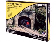 Woodland Scenics C1257 tunelový portál kamenný dvojkolejný