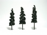 Woodland Scenics TR1562 jehličnaté stromy velké 3 ks