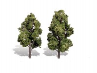 Woodland Scenics TR3516 středně zelené listnaté stromy velké 2 ks