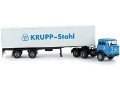 Brekina 84130 Krupp SF 380 kontejnerový návěs Krupp Stahl