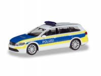 Herpa 932691 VW Passat Variant GTE Hybrid Funkstreifenwagen "Polizei Niedersachsen / Hannover