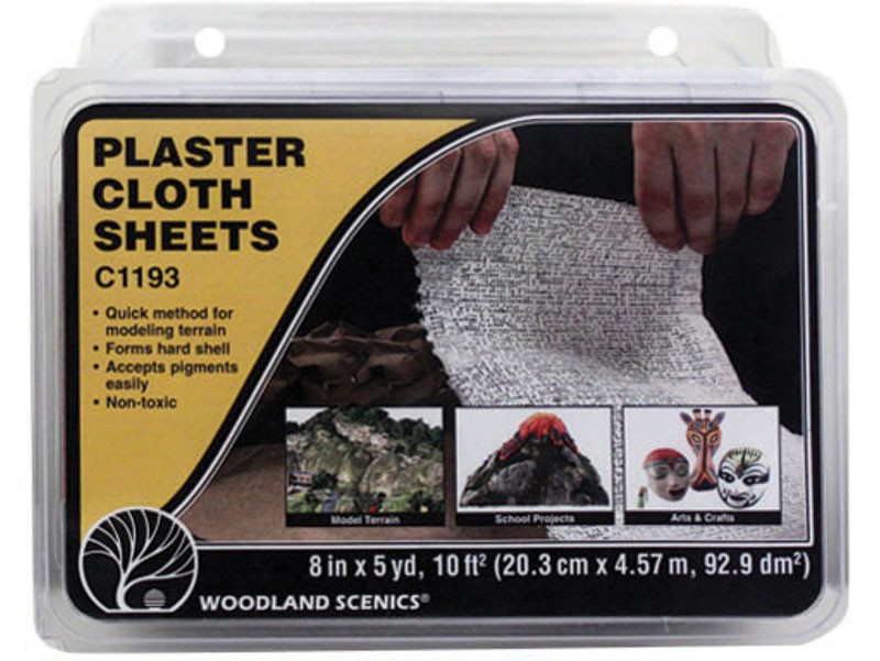 Plaster Cloth - Model Layout