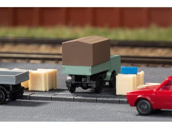 set Multicar M22 sklápěč a plachtová korba Auhagen 44657 - Image 3