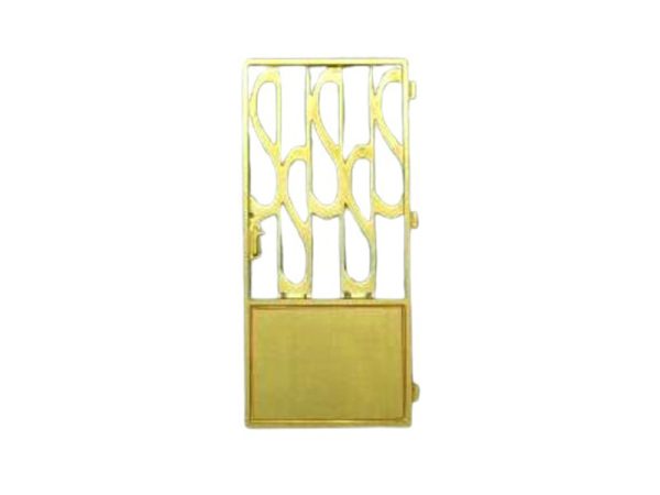 branka 90 x 200 cm s ozdobami  ve tvaru S - lept BDDP 23321
