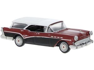 Buick Century Caballero černý / červený 1957 Brekina 18178