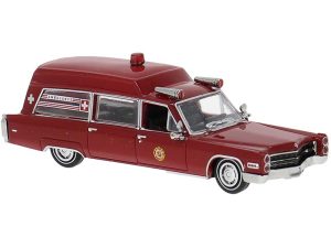 Cadillac Miller Meteor Ambulance 1966 Brekina 19775