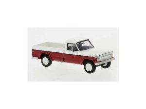 Jeep Gladiator B bíločervený Brekina 19813